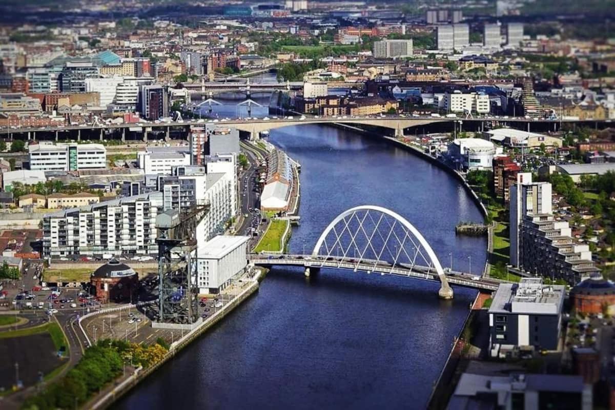Glasgow City Centre G1 Penthouse With Riverviews - Duplex Exterior foto